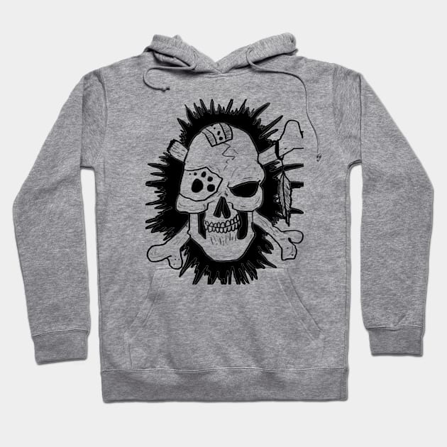 Pirate Skull Hoodie by Sinister757